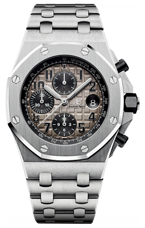 Review 26470PT.OO.1000PT.01 Fake Audemars Piguet Royal Oak Offshore Chronograph watch - Click Image to Close